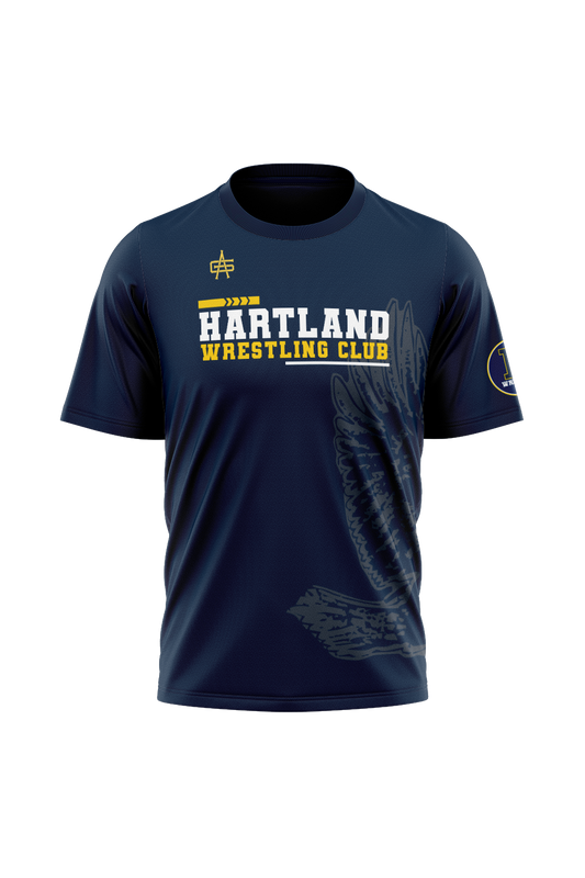 Hartland Wrestling Club Sublimated Performance Short Sleeve Tee