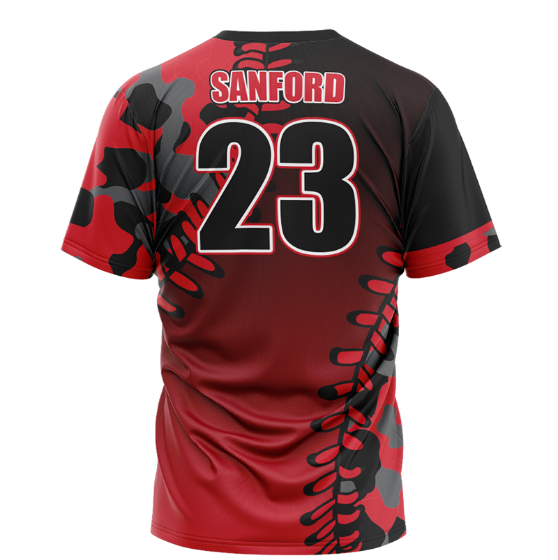 Cardington Pirates Softball Fan Sublimated No Button Jersey