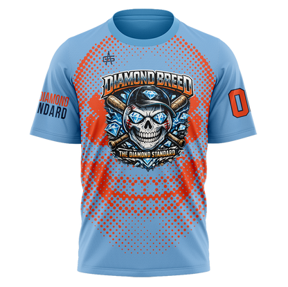 Diamond Breed Sublimated Short Sleeve Dri-Fit Tee
