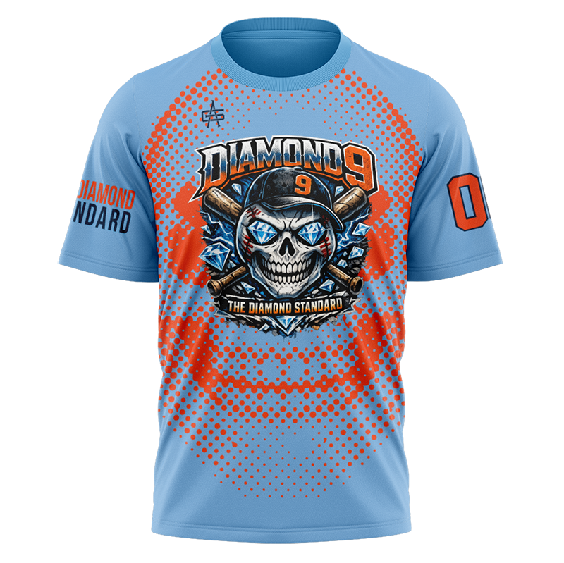 Diamond 9 Sublimated Short Sleeve Dri-Fit Tee