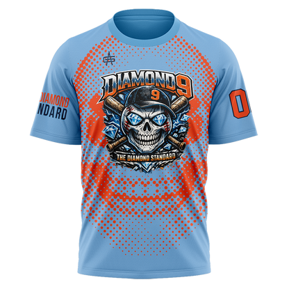 Diamond 9 Sublimated Short Sleeve Dri-Fit Tee
