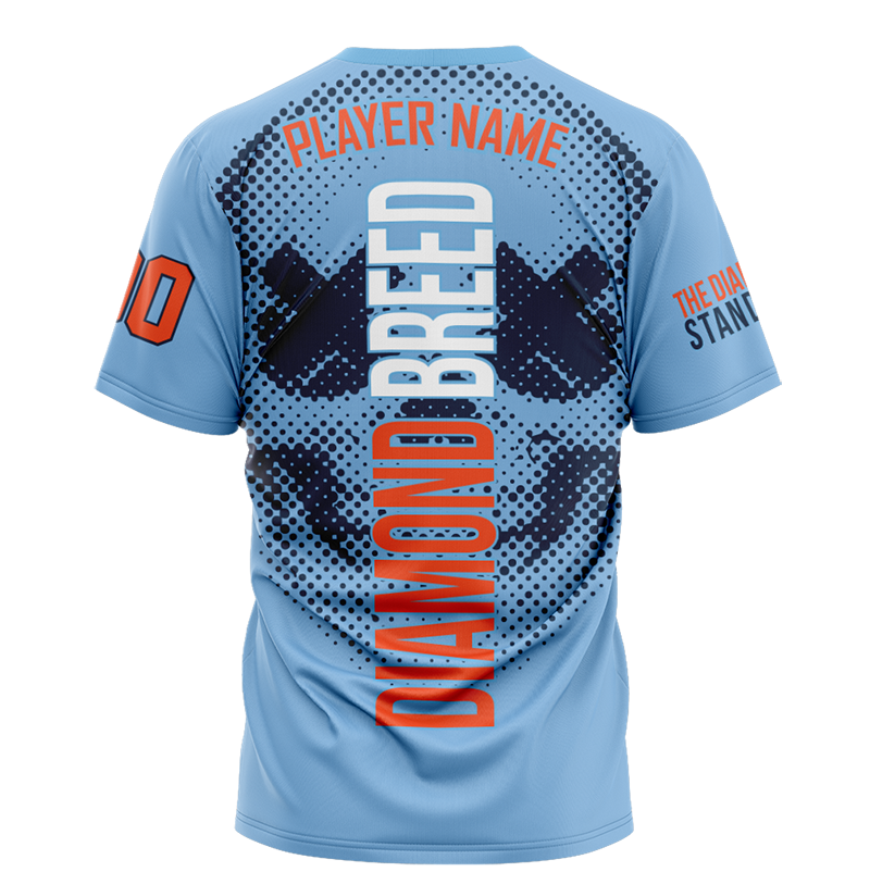 Diamond Breed Sublimated Short Sleeve Dri-Fit Tee