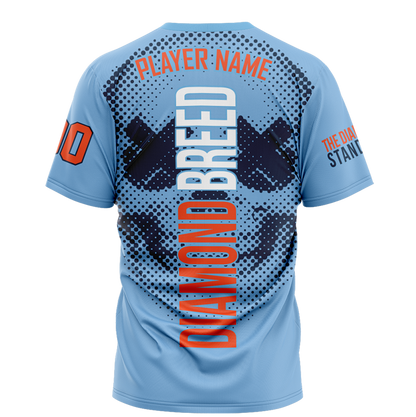 Diamond Breed Sublimated Short Sleeve Dri-Fit Tee