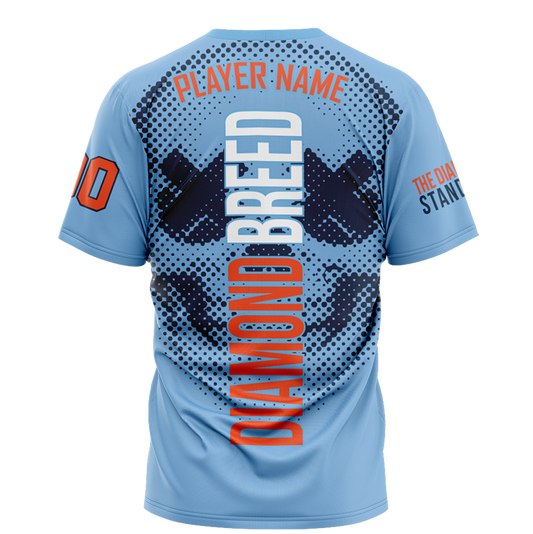 Diamond Breed Sublimated Short Sleeve Dri-Fit Tee