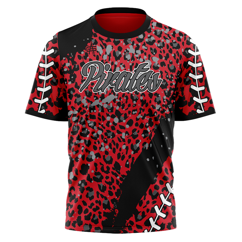 Cardington Pirates Softball Fan Sublimated No Button Jersey
