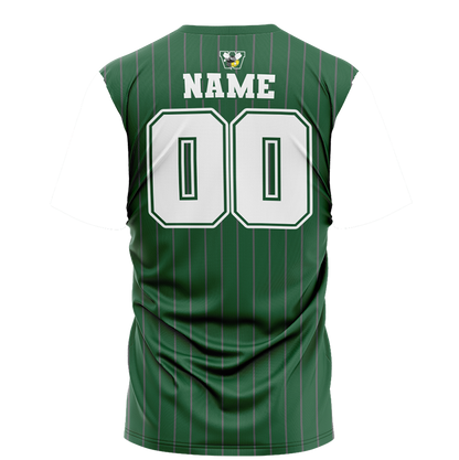 Williamston Stings Softball Sleeveless Jersey- Green