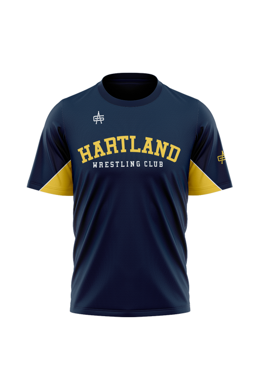 Hartland Wrestling Club Sublimated Performance Short Sleeve Tee