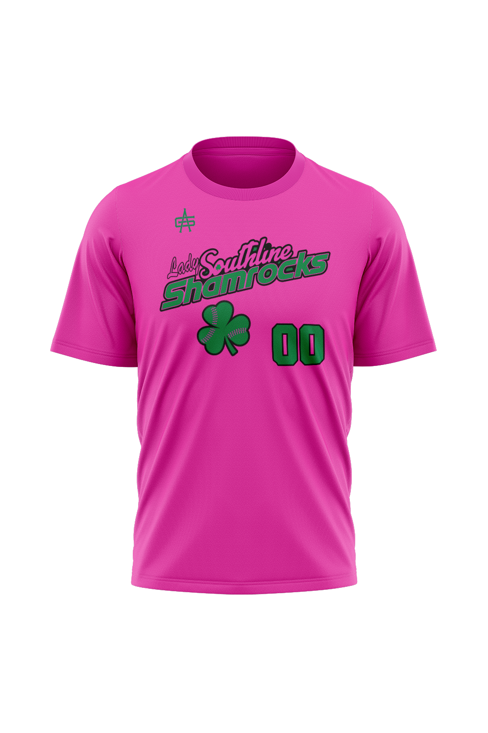 Shamrocks Softball Sublimated No Button Jersey