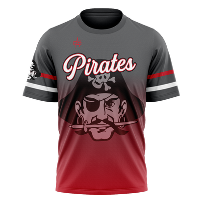 Cardington Pirates Softball  Sublimated No-Button Custom Fan Jersey