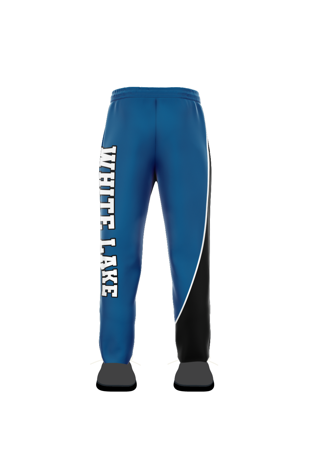 White Lake Wrestling Sublimated Performance Open Bottom Joggers