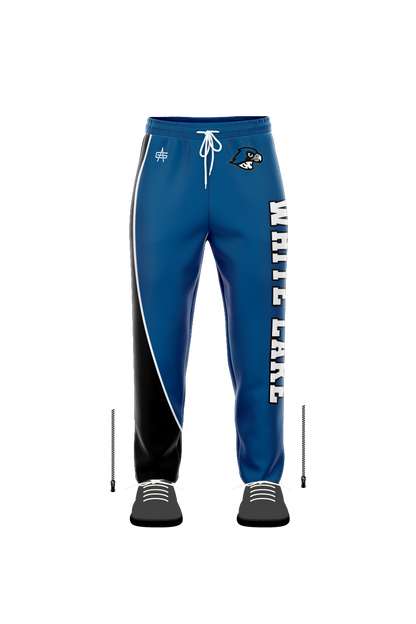 White Lake Wrestling Sublimated Performance Open Bottom Joggers
