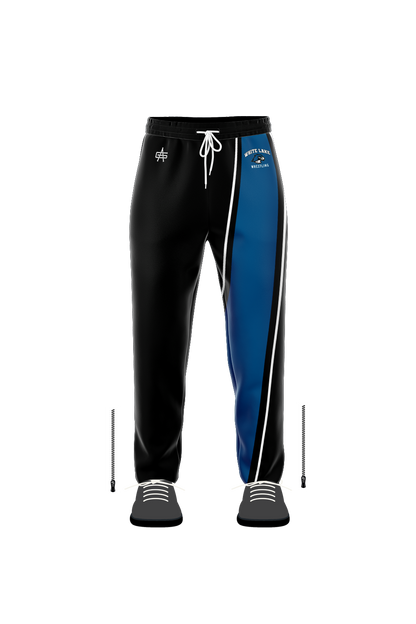 White Lake Wrestling Sublimated Performance Open Bottom Joggers