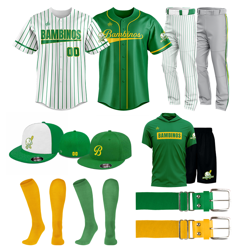 Bambinos Baseball Mandatory Package