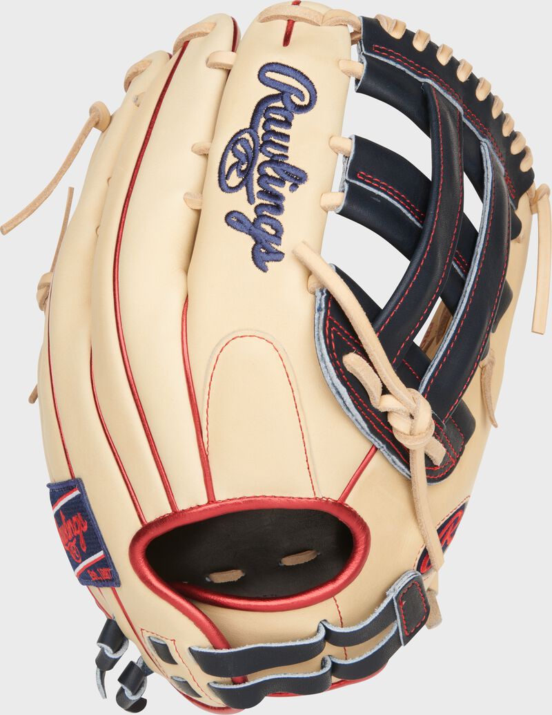Rawlings 12.75-Inch Heart of the Hide Outfield Fastpitch Glove, Left Hand Throw