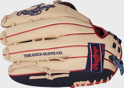 Rawlings 12.75-Inch Heart of the Hide Outfield Fastpitch Glove, Left Hand Throw