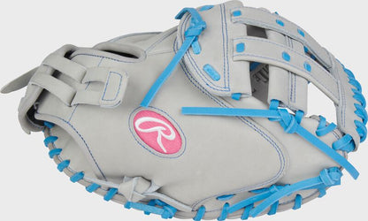 Rawlings Heart of the Hide 33-inch Fastpitch Softball Catcher's Mitt, Right Hand Throw