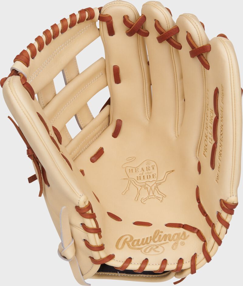 Rawlings Heart of the Hide 12.75-inch Outfield Glove, Right Hand Throw