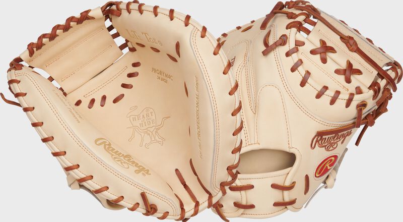 Rawlings Heart of the Hide 34" Camel Catcher's Mitt, Right Hand Throw