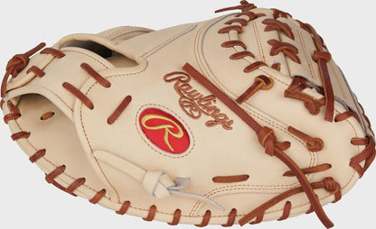 Rawlings Heart of the Hide 34" Camel Catcher's Mitt, Right Hand Throw