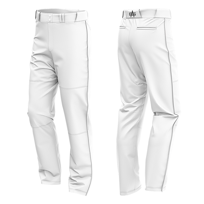 BASEBALL SAMPLE: OPEN BOTTOM PANTS