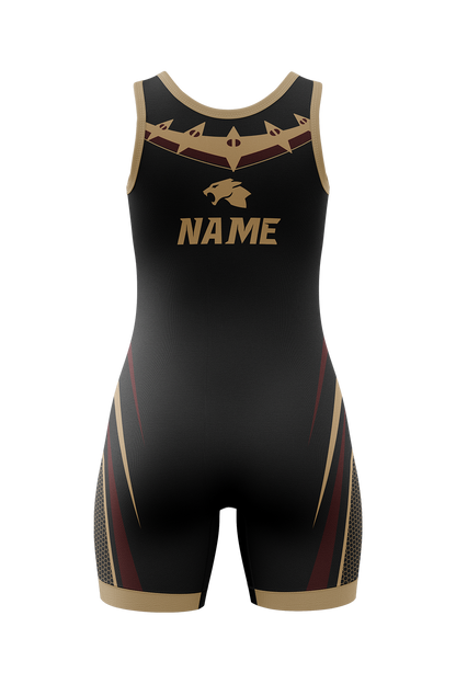 Parma Western MatCats Wrestling Women's Sublimated Performance Singlet