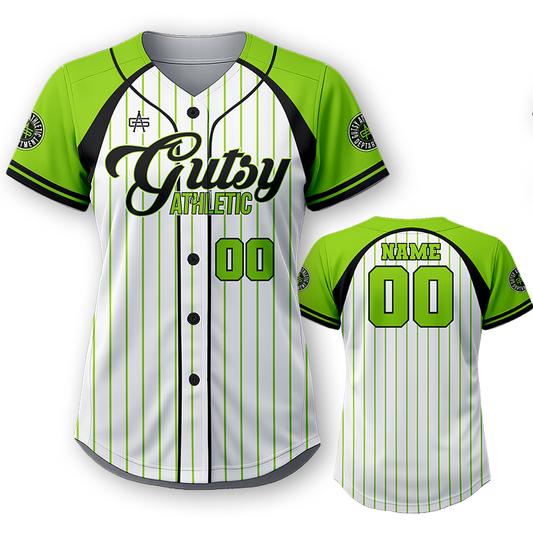 SOFTBALL SAMPLE: FULL BUTTON JERSEY