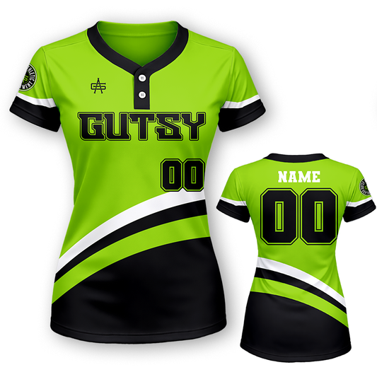 SOFTBALL SAMPLE: 2-BUTTON JERSEY