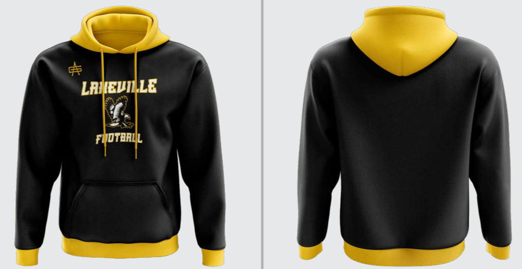 Falcons Performance Black Hoodie