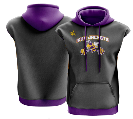 Greenville Iron Jackets Sleeveless Performance Hoodie