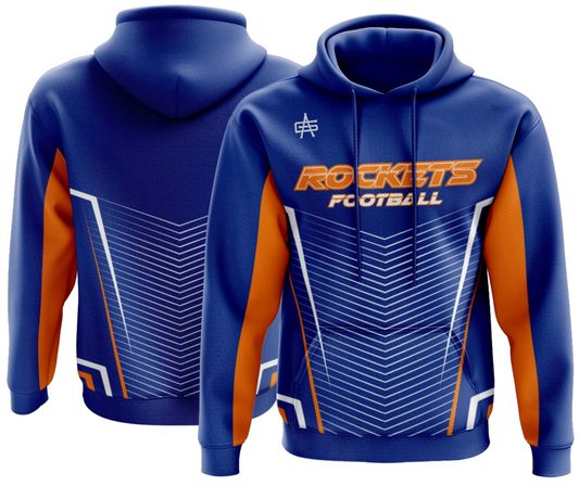 Kelloggsville Football Custom Performance Sublimated Hoodie