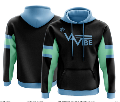 VA Vibe Softball Gutsy IGNITE+ Performance Hoodie - Unisex Youth and Adult Sizes