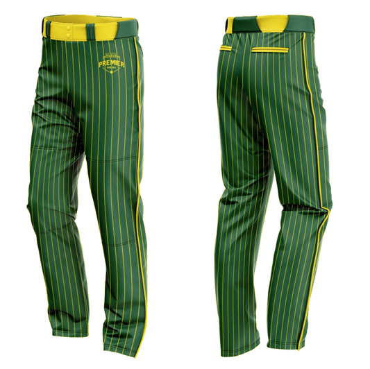 Premier Baseball OR Add On Open Bottom Pants