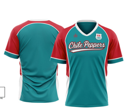 SAMPLE V-NECK SOFTBALL JERSEY