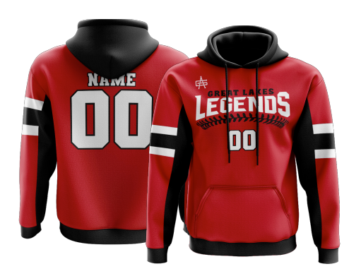 Great Lakes Legends Sublimated Performance Hoodie