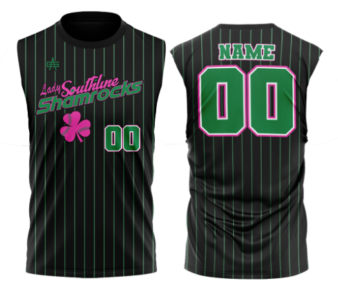 SOFTBALL SAMPLE: SLEEVELESS NO BUTTON JERSEY