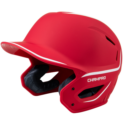 Champro HXE Two-Tone Matte Baseball Helmet