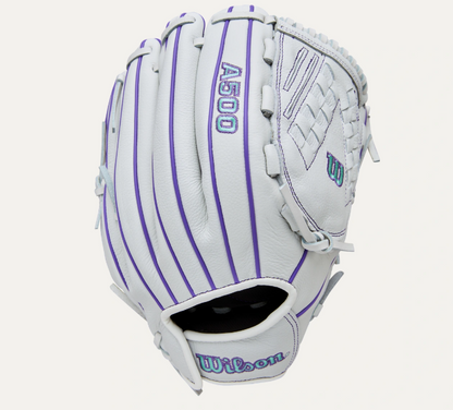 Wilson 2026 A500™ Siren™ 12.5" Youth Fastpitch Glove- Right Hand Throw