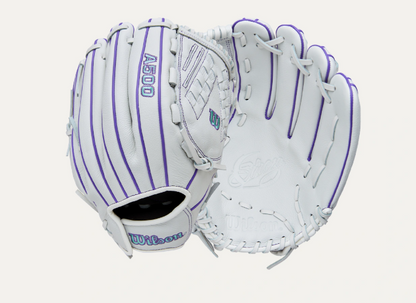 Wilson 2026 A500™ Siren™ 12.5" Youth Fastpitch Glove- Right Hand Throw