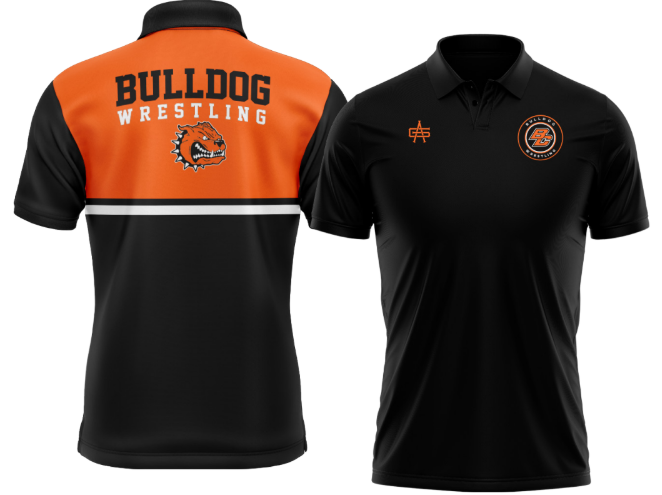 BC Youth Boys Wrestling Men's Sublimated Polo