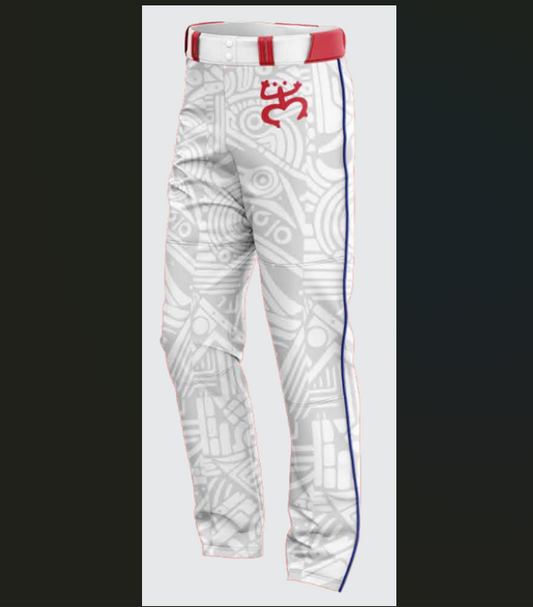 Tainos Baseball Pants (White)
