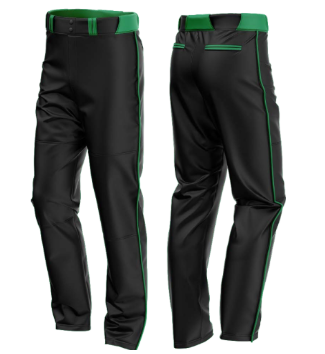 BASEBALL SAMPLE: OPEN BOTTOM PANTS
