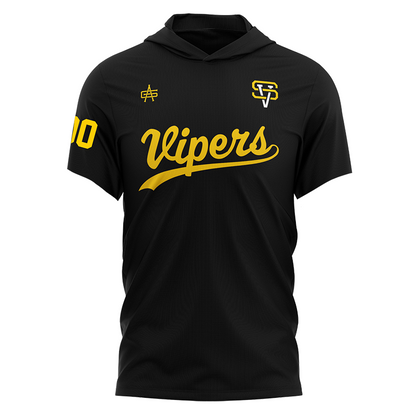 Scottsdale Vipers Baseball Performance Short Sleeve Hoodie