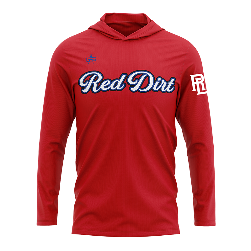Red Dirt Light Weight Long Sleeve Hoodie