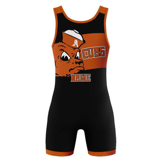 SAMPLE SUBLIMATED WOMENS WRESTLING SINGLET