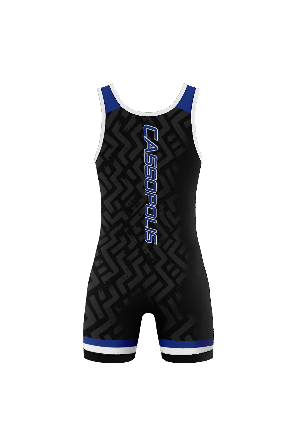 Cassopolis Wrestling Men's Sublimated Performance Singlet