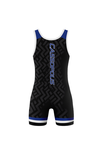 Cassopolis Wrestling Men's Sublimated Performance Singlet