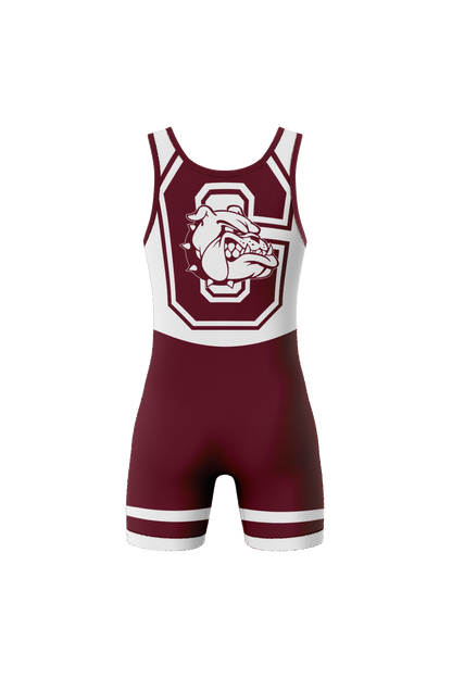 Grandville Wrestling Women's Mesh Back Sublimated Performance Singlet