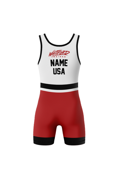 Linden Rev Wrestling Men's Sublimated Performance Singlet