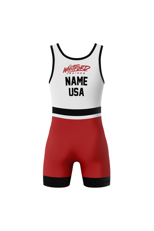 Linden Rev Wrestling Men's Sublimated Performance Singlet