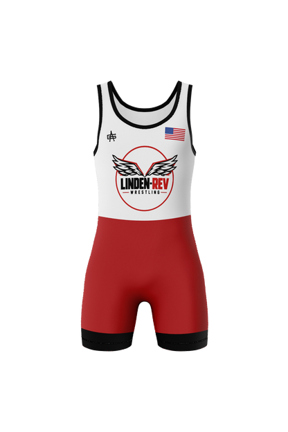 Linden Rev Wrestling Men's Sublimated Performance Singlet